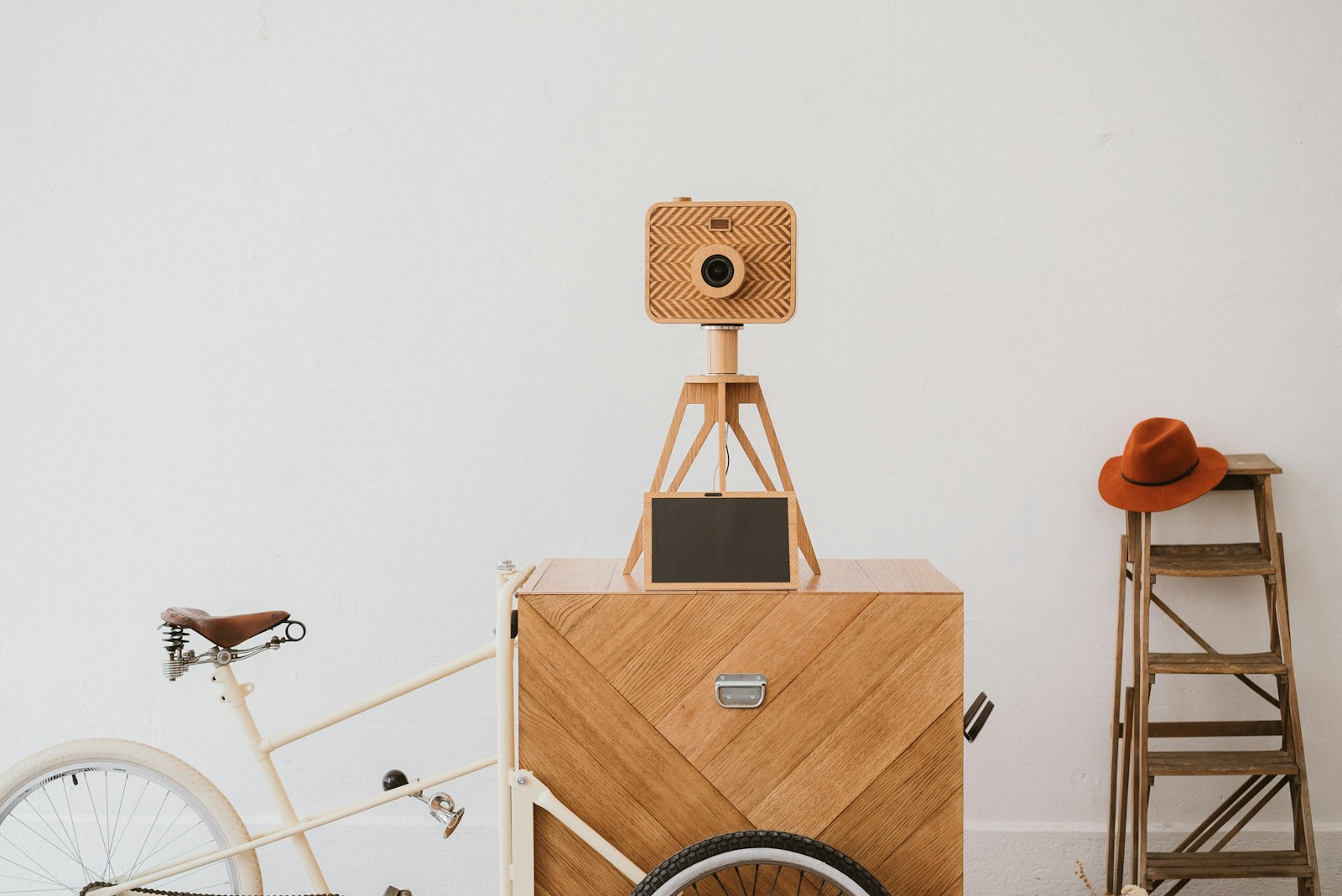 Photobooth en bois à Auxerre